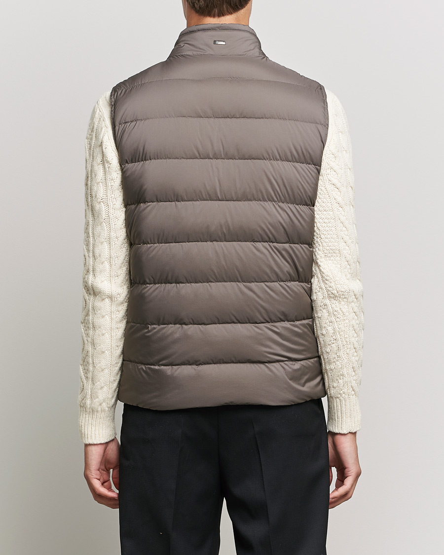 Homme | Manteaux Et Vestes | Herno | Nuage Down Vest Taupe