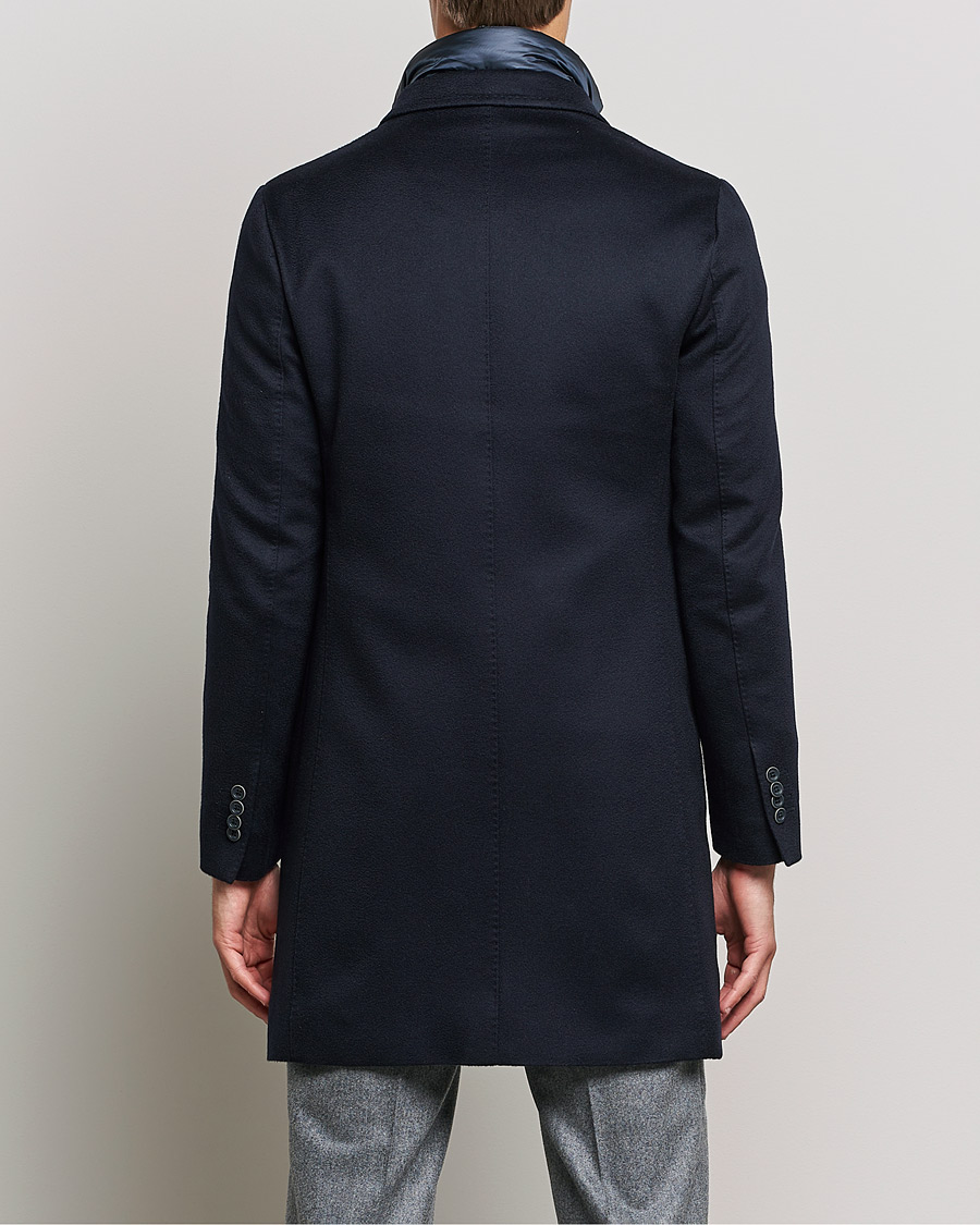 Homme | Manteaux Et Vestes | Herno | Cashmere Zip Coat Navy
