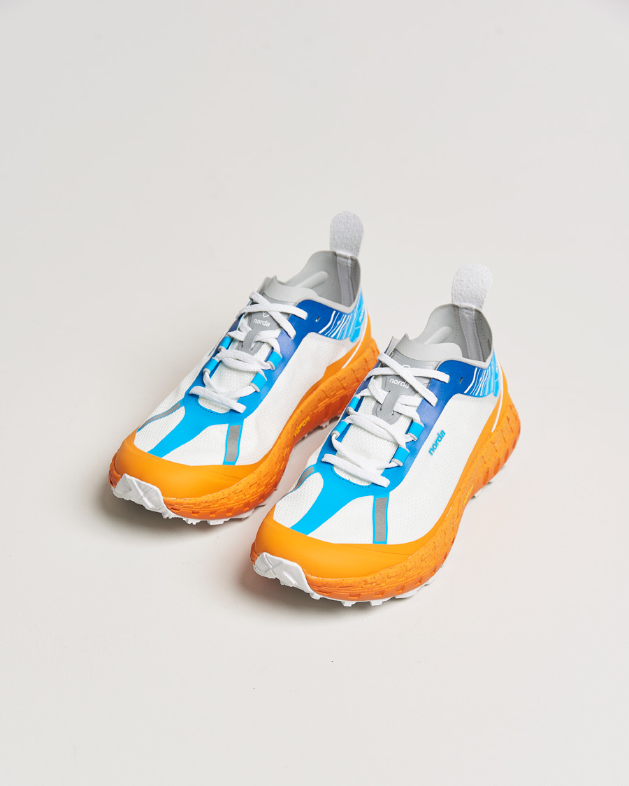 Homme | Norda 001 RZ Running Sneakers Orange/Blue | Norda | 001 RZ Running Sneakers Orange/Blue