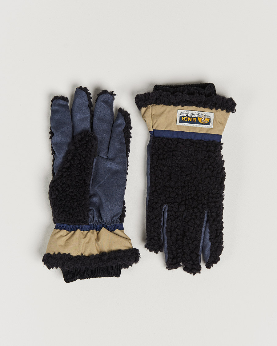 Homme | Elmer by Swany Sota Wool Teddy Gloves Black | Elmer by Swany | Sota Wool Teddy Gloves Black
