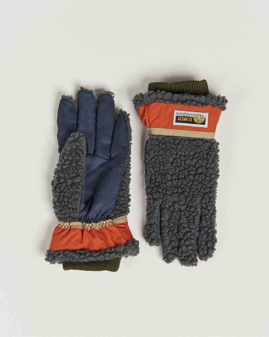 Homme | Elmer by Swany Sota Wool Teddy Gloves Khaki | Elmer by Swany | Sota Wool Teddy Gloves Khaki
