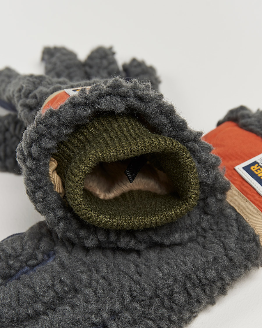 Homme | Elmer by Swany Sota Wool Teddy Gloves Khaki | Elmer by Swany | Sota Wool Teddy Gloves Khaki