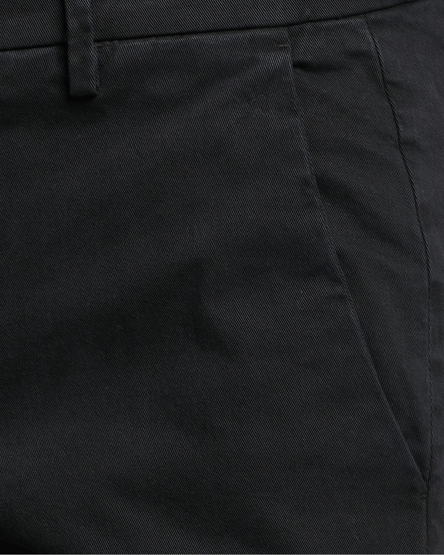 Homme | Pantalons | Briglia 1949 | Slim Fit Cotton Stretch Chino Black