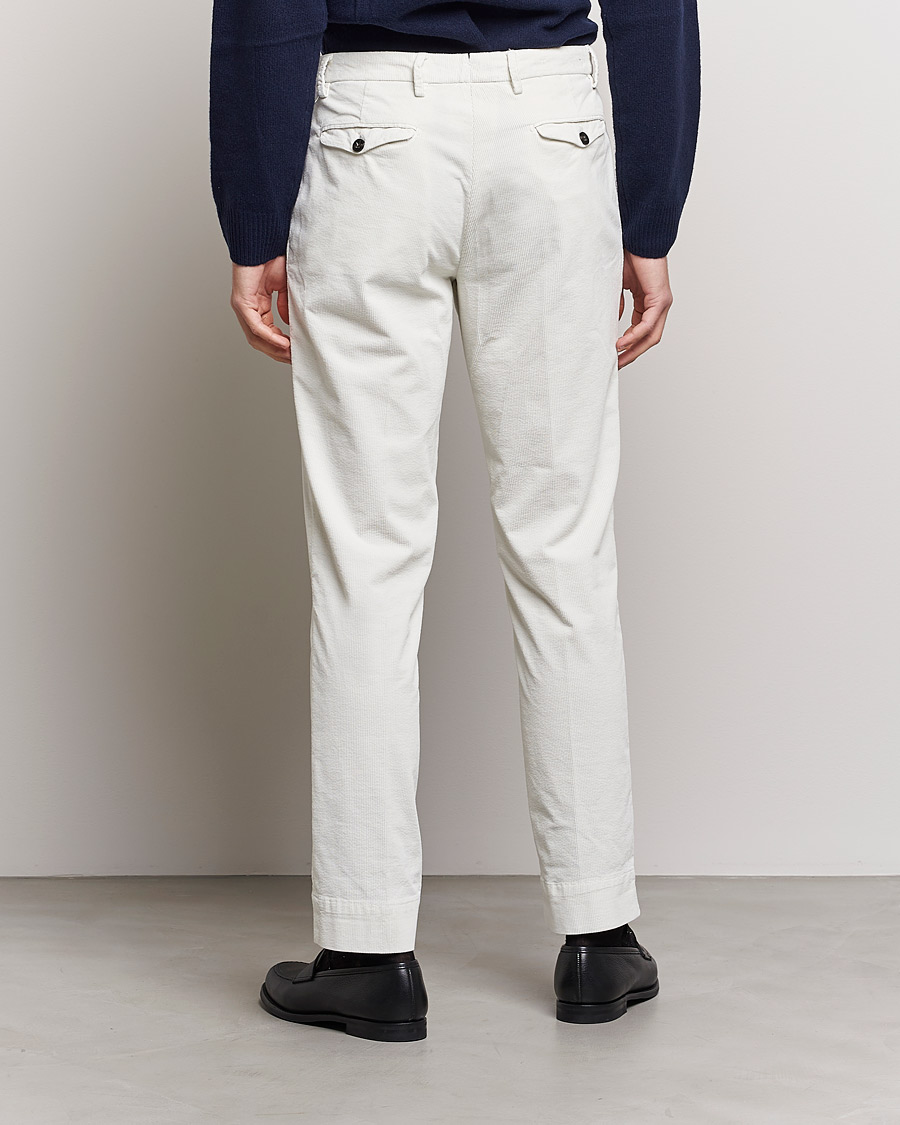 Homme | Pantalons | Briglia 1949 | Easy Fit Corduroy Trousers Off White