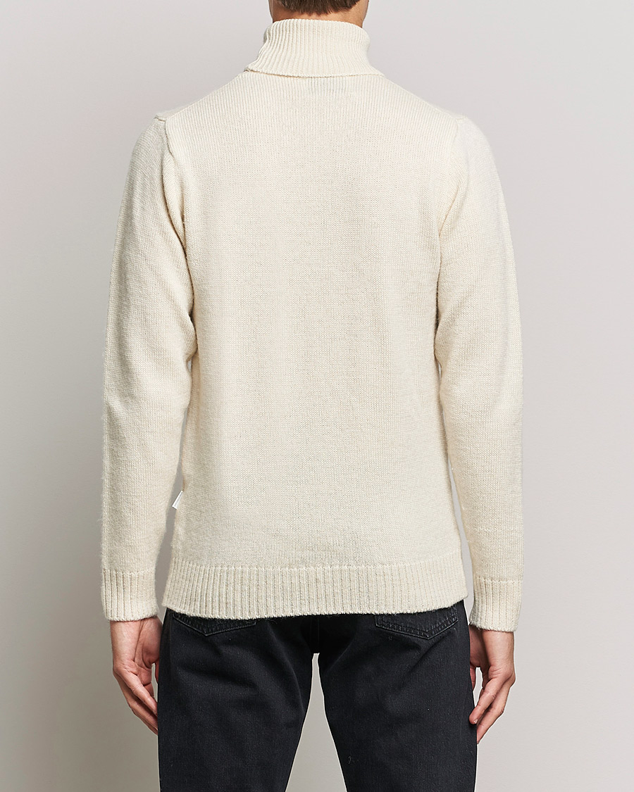 Homme | Pulls Et Tricots | Peregrine | Maker´s Stitch Merino Polo Cream
