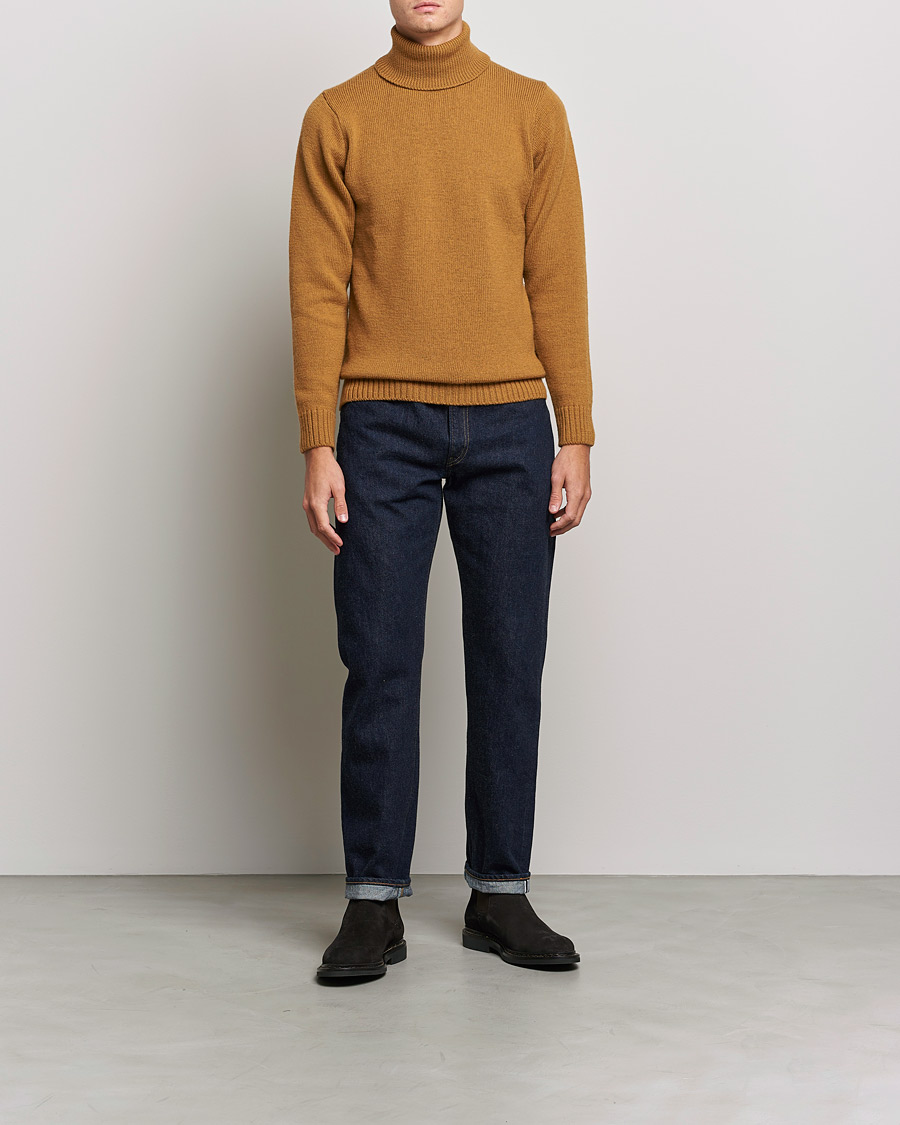 Homme | Pulls Et Tricots | Peregrine | Maker´s Stitch Merino Polo Wheat