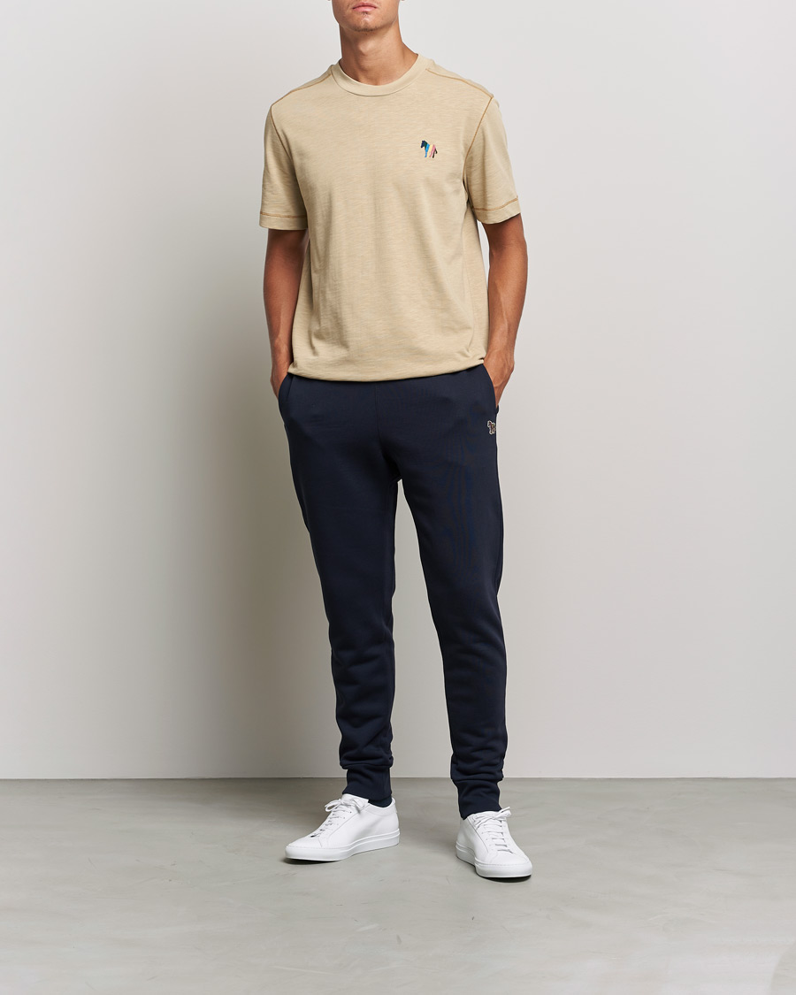Homme | T-shirts | PS Paul Smith | Zebra Organic Cotton T-Shirt Sand