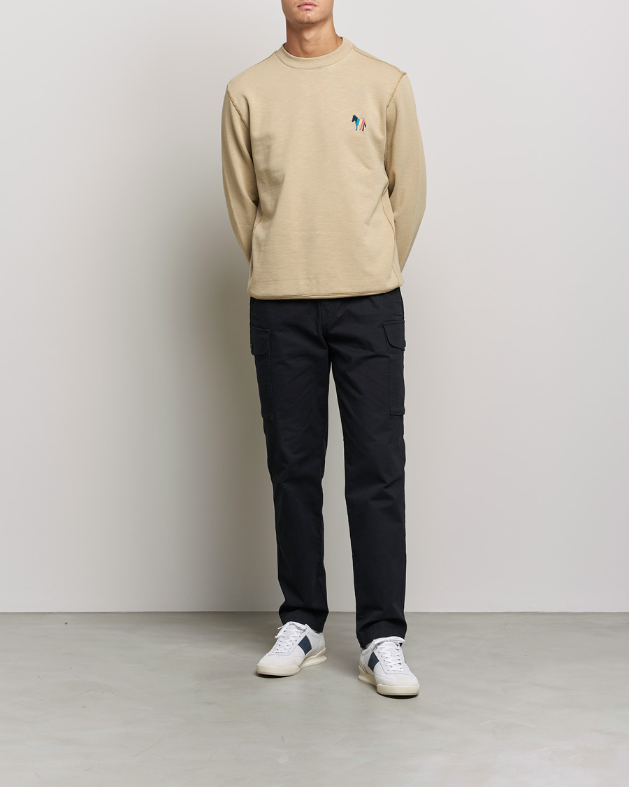 Homme | Pulls Et Tricots | PS Paul Smith | Organic Cotton Zebra Sweatshirt Browns
