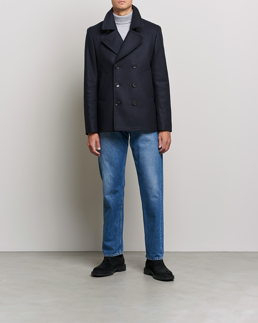 Homme | Manteaux Et Vestes | PS Paul Smith | Wool Peacoat Navy
