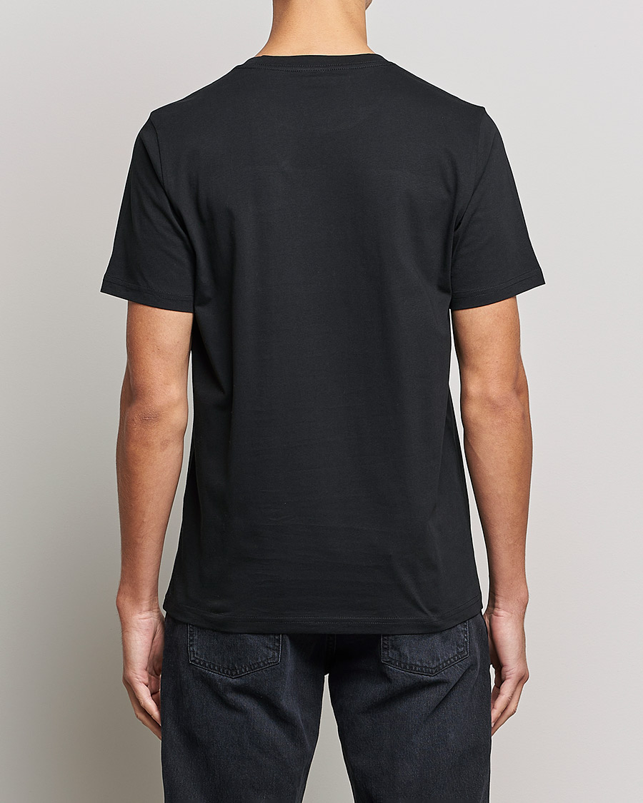 Homme | T-shirts | PS Paul Smith | Tapes Cotton T-Shirt Black
