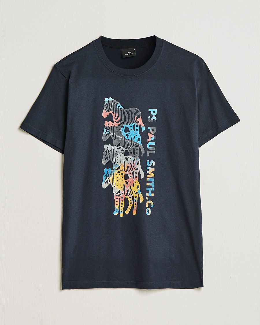 Homme | T-shirts | PS Paul Smith | Zebra T-Shirt Navy