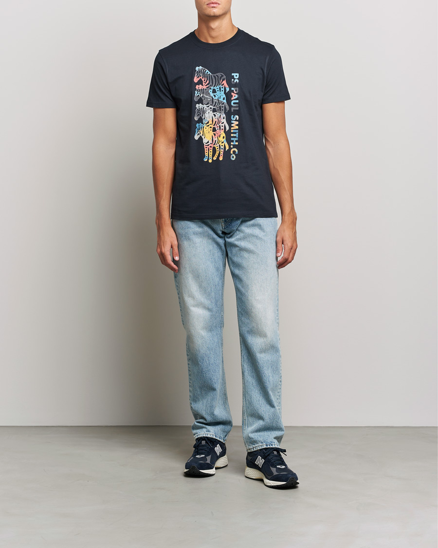 Homme | T-shirts | PS Paul Smith | Zebra T-Shirt Navy
