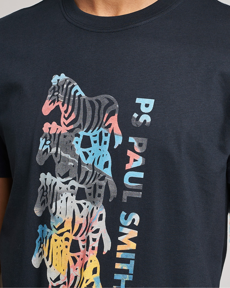 Homme | T-shirts | PS Paul Smith | Zebra T-Shirt Navy