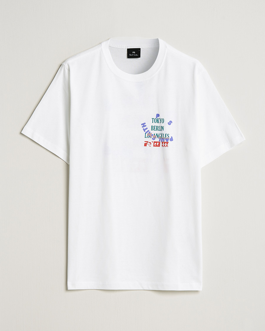 Homme | T-shirts | PS Paul Smith | Tokyo T-Shirt White