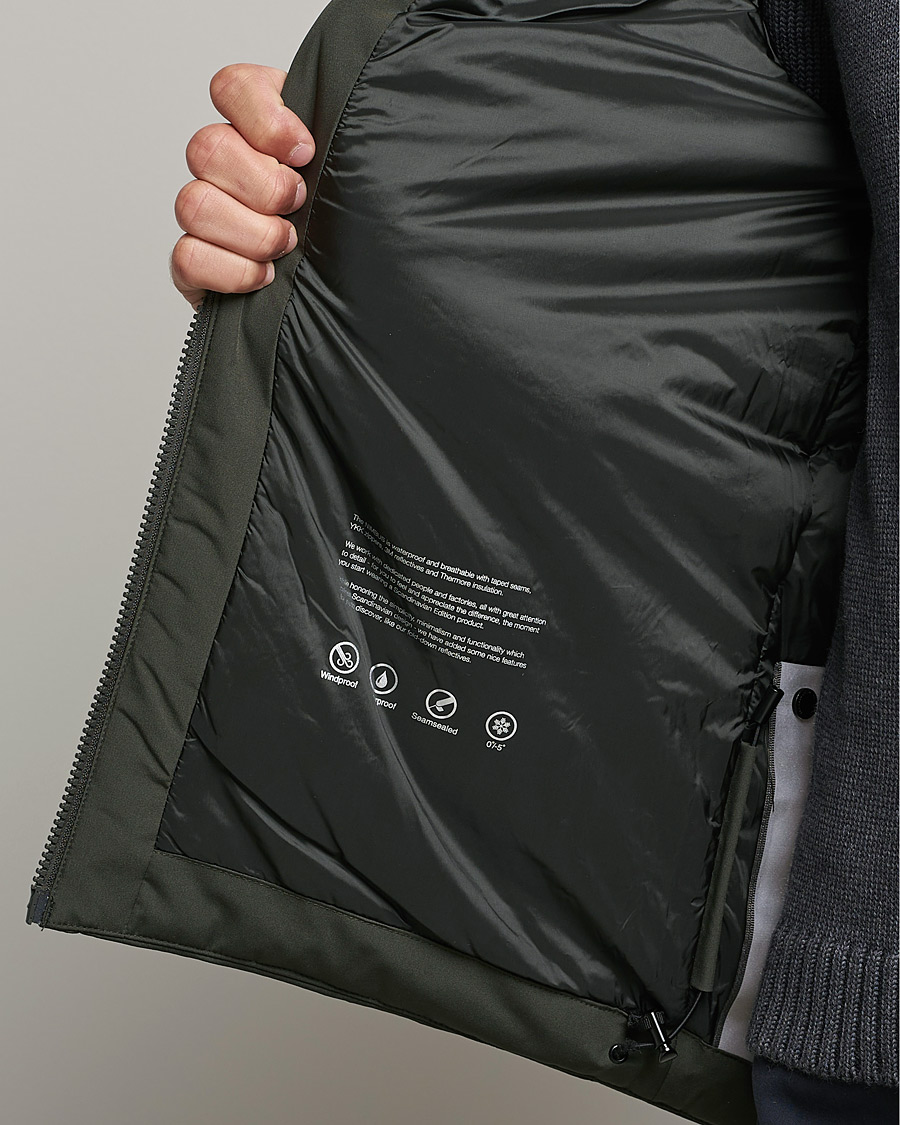 Homme | Manteaux Et Vestes | Scandinavian Edition | Nimbus Padded Hood Jacket Dark Olive