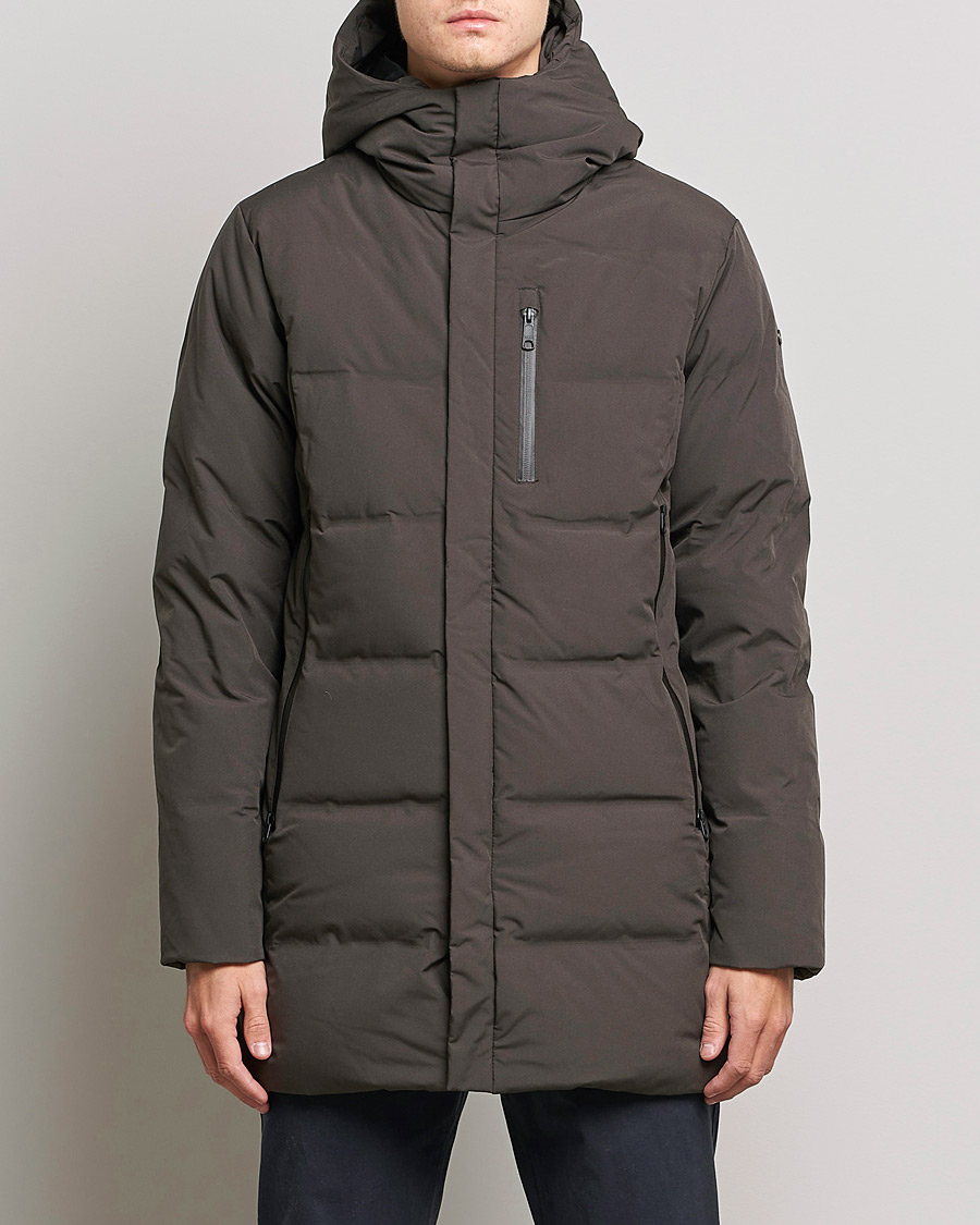 Homme | Manteaux Et Vestes | Scandinavian Edition | Radian Hooded Down Parka Dark Brown