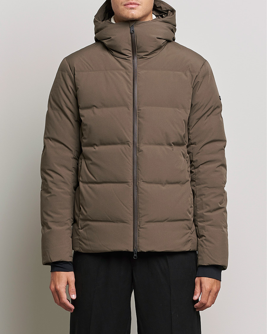 Homme | Manteaux Et Vestes | Scandinavian Edition | Torrent Hooded Puffer Jacket Major Brown