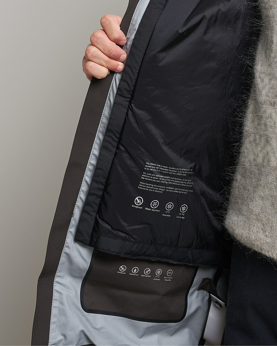 Homme | Manteaux Et Vestes | Scandinavian Edition | Urban Three in One Jacket Dark Brown