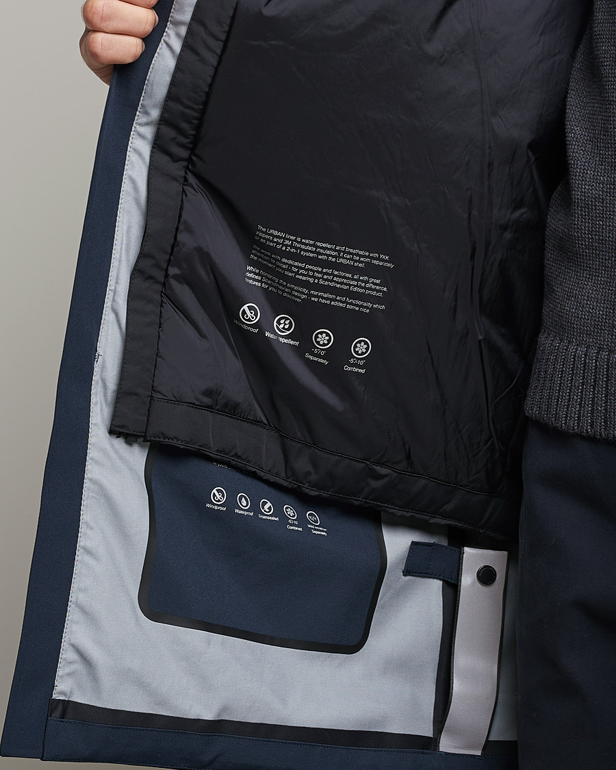 Homme | Manteaux Et Vestes | Scandinavian Edition | Urban Three in One Jacket Midnight Blue