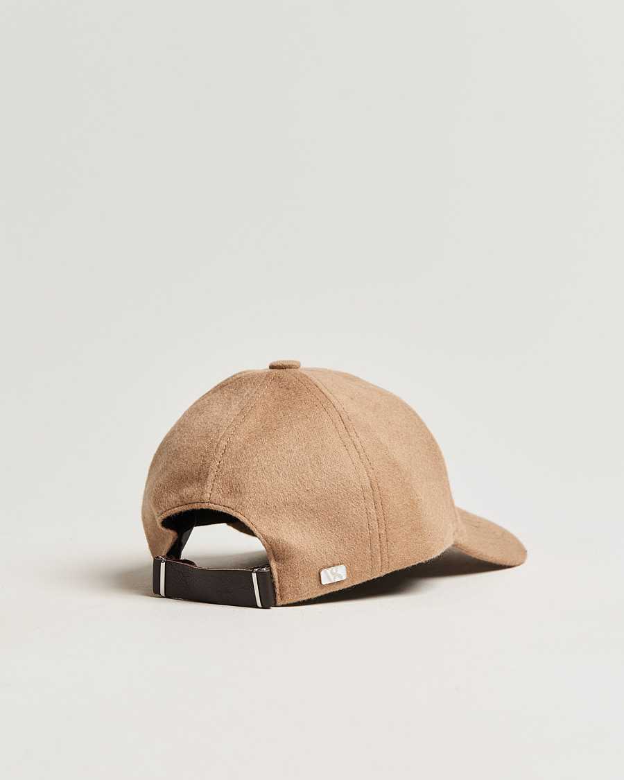 Homme | Varsity Headwear Cashmere Soft Front Baseball Cap Camel | Varsity Headwear | Cashmere Soft Front Baseball Cap Camel