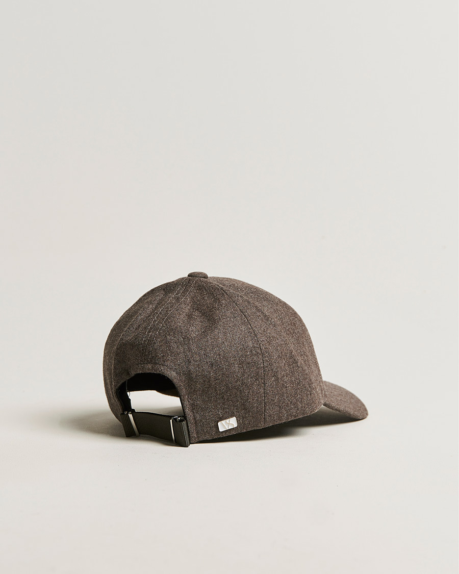Homme | Varsity Headwear Flannel Baseball Cap Taupe Brown | Varsity Headwear | Flannel Baseball Cap Taupe Brown