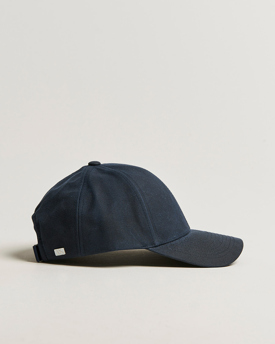 Homme | Varsity Headwear Oilskin Baseball Cap Navy | Varsity Headwear | Oilskin Baseball Cap Navy