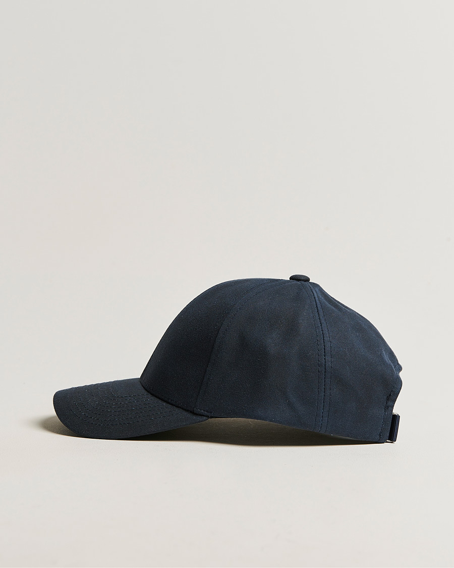 Homme | Varsity Headwear Oilskin Baseball Cap Navy | Varsity Headwear | Oilskin Baseball Cap Navy
