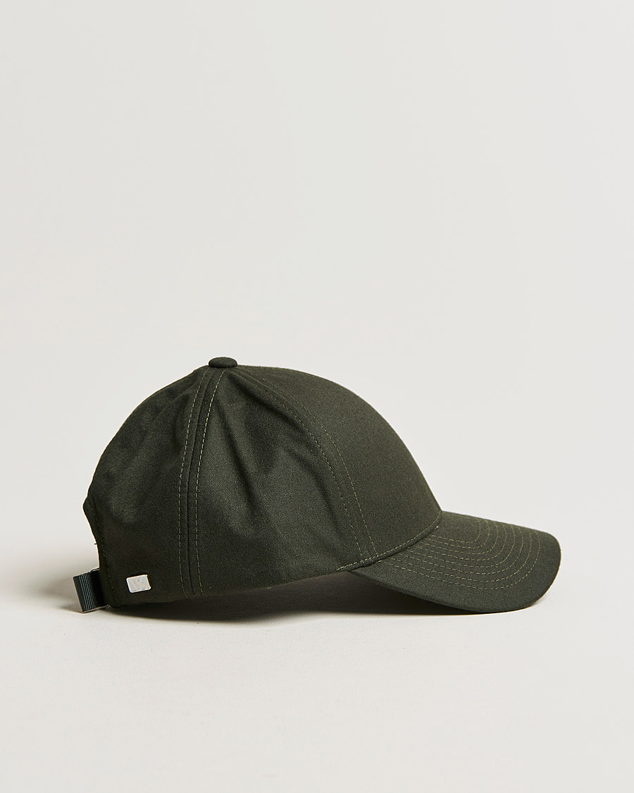 Homme | Varsity Headwear Wool Tech Baseball Cap Green | Varsity Headwear | Wool Tech Baseball Cap Green