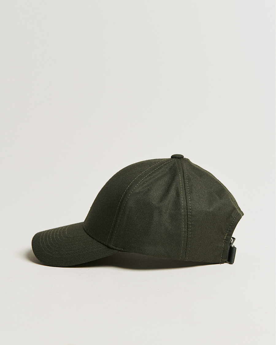 Homme | Varsity Headwear Wool Tech Baseball Cap Green | Varsity Headwear | Wool Tech Baseball Cap Green