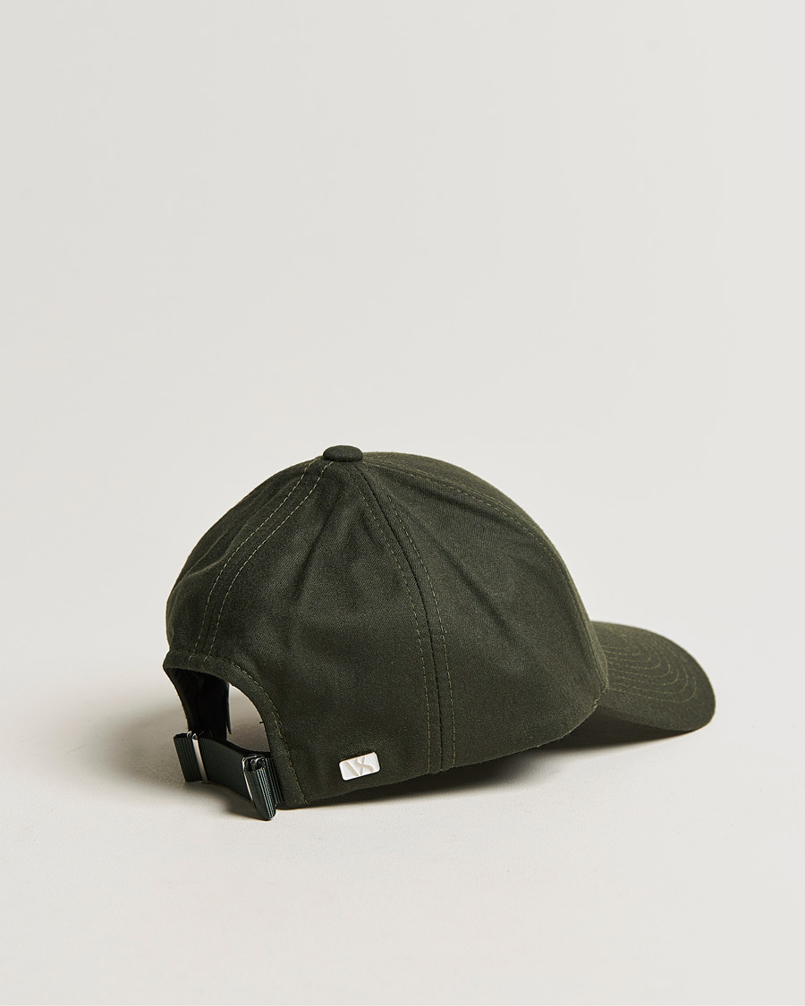 Homme | Varsity Headwear Wool Tech Baseball Cap Green | Varsity Headwear | Wool Tech Baseball Cap Green