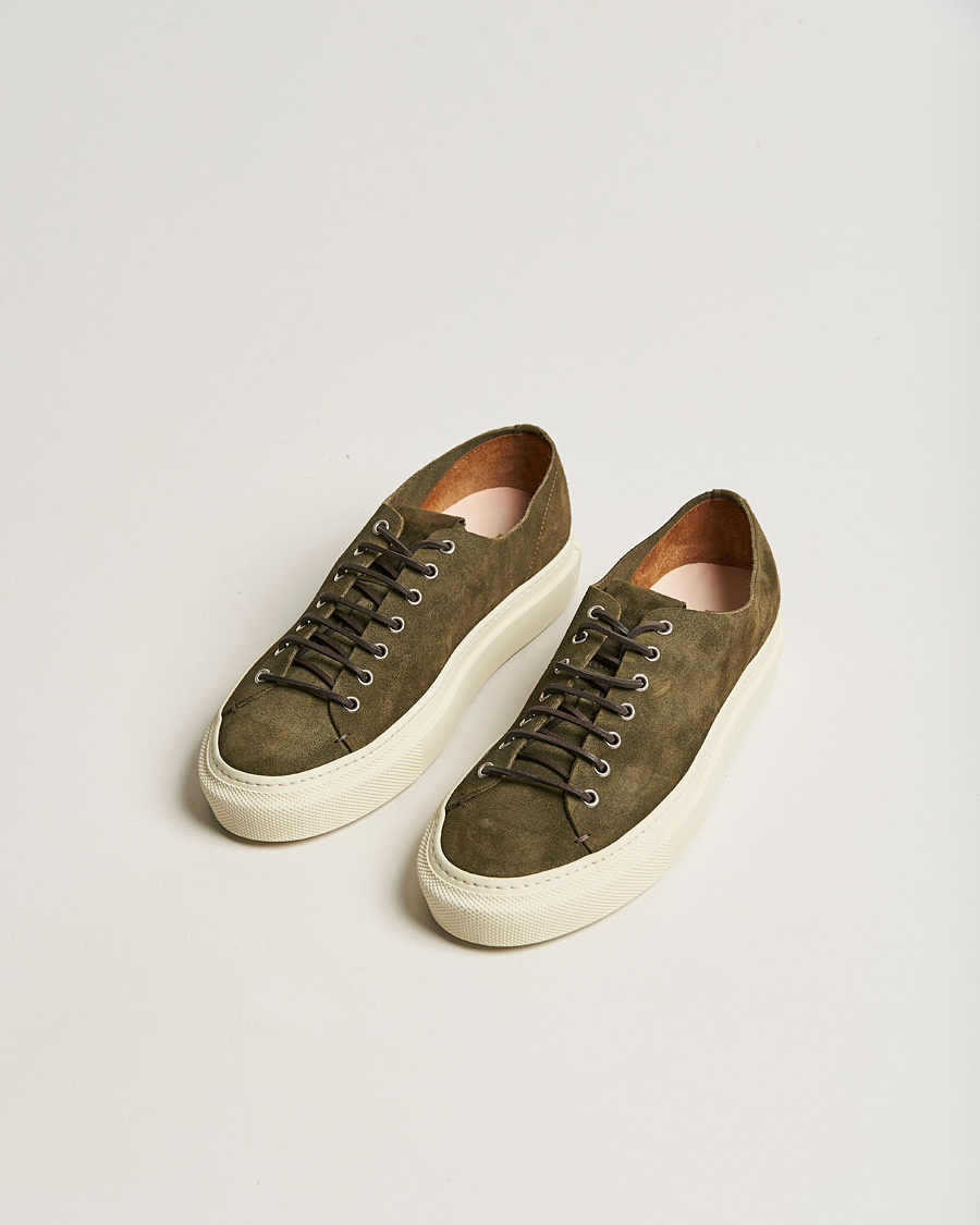 Homme | Buttero Tanino Suede Sneaker Green | Buttero | Tanino Suede Sneaker Green
