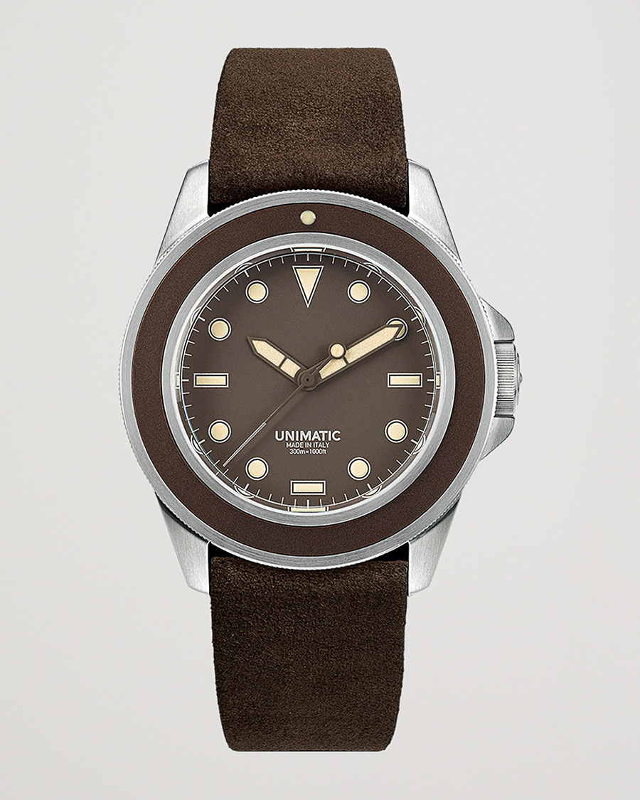 Homme | UNIMATIC Modello Uno Divers Watch Mocha Brown | UNIMATIC | Modello Uno Divers Watch Mocha Brown