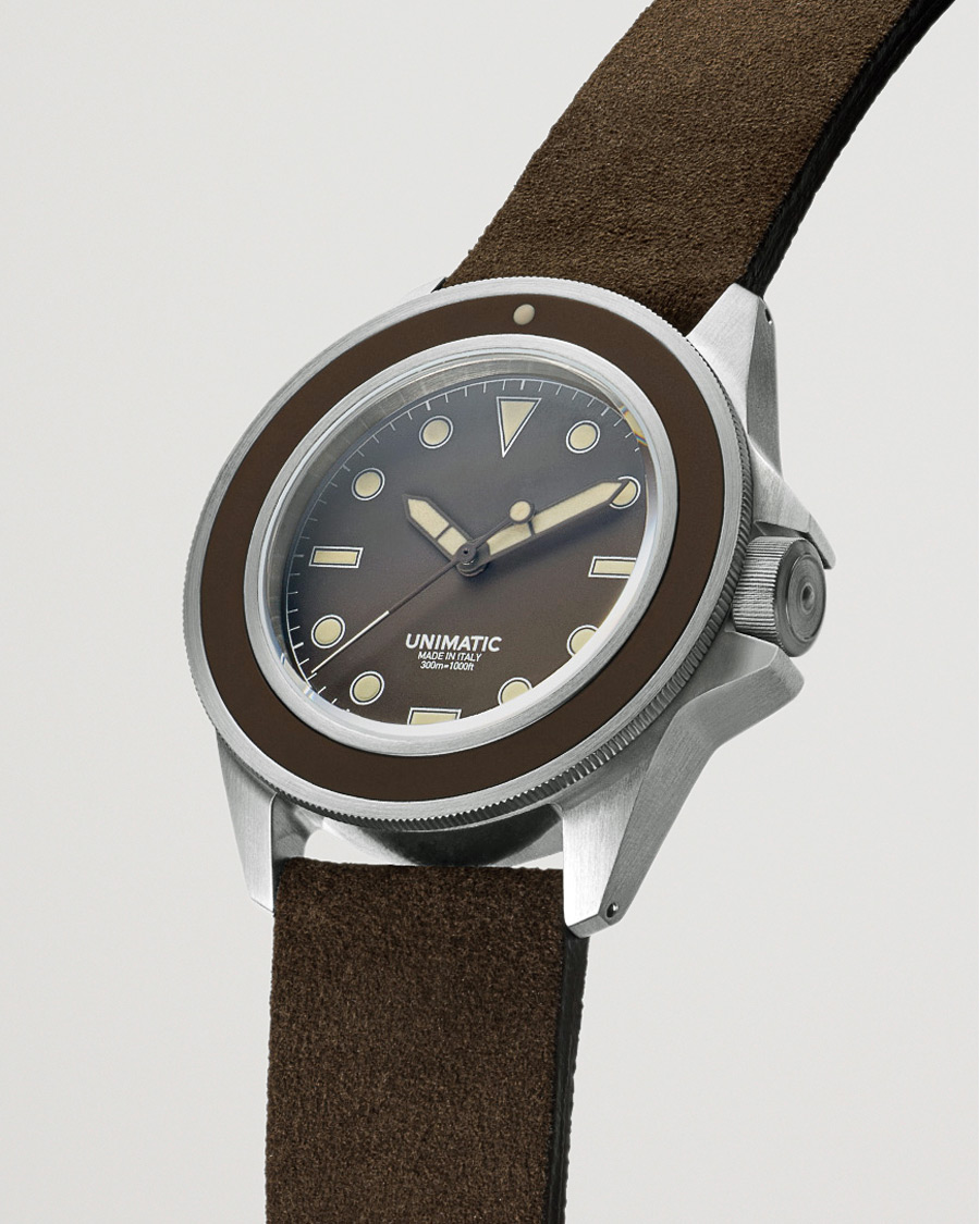 Homme | UNIMATIC Modello Uno Divers Watch Mocha Brown | UNIMATIC | Modello Uno Divers Watch Mocha Brown