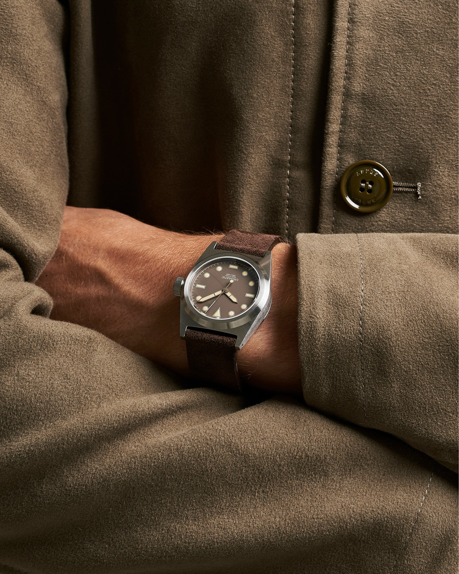 Homme | UNIMATIC Modello Due Field Watch Mocha Brown | UNIMATIC | Modello Due Field Watch Mocha Brown