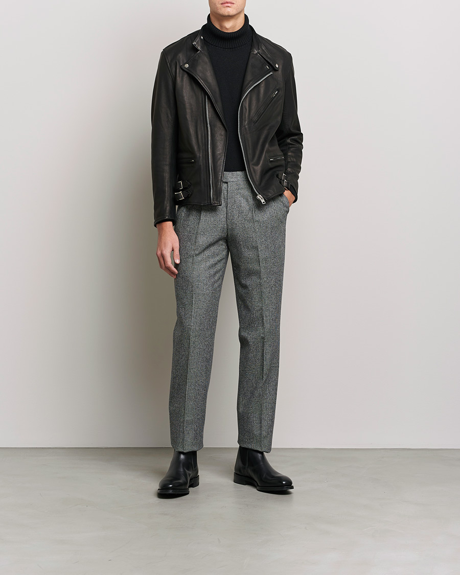 Homme | Manteaux Et Vestes | Beams F | Riders Leather Jacket Black