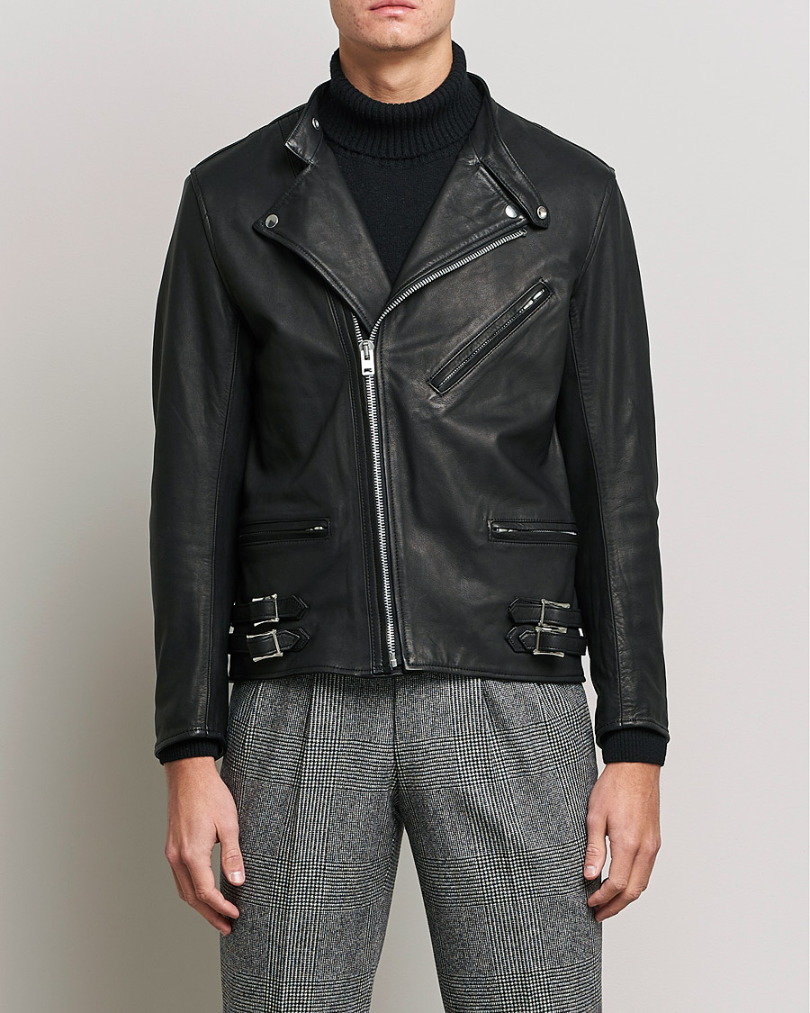Homme | Manteaux Et Vestes | Beams F | Riders Leather Jacket Black
