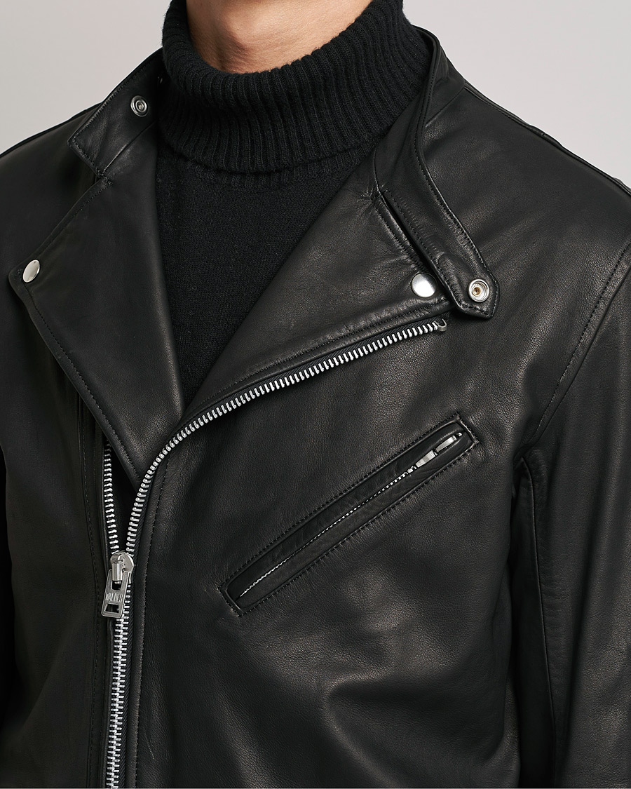 Homme | Manteaux Et Vestes | Beams F | Riders Leather Jacket Black