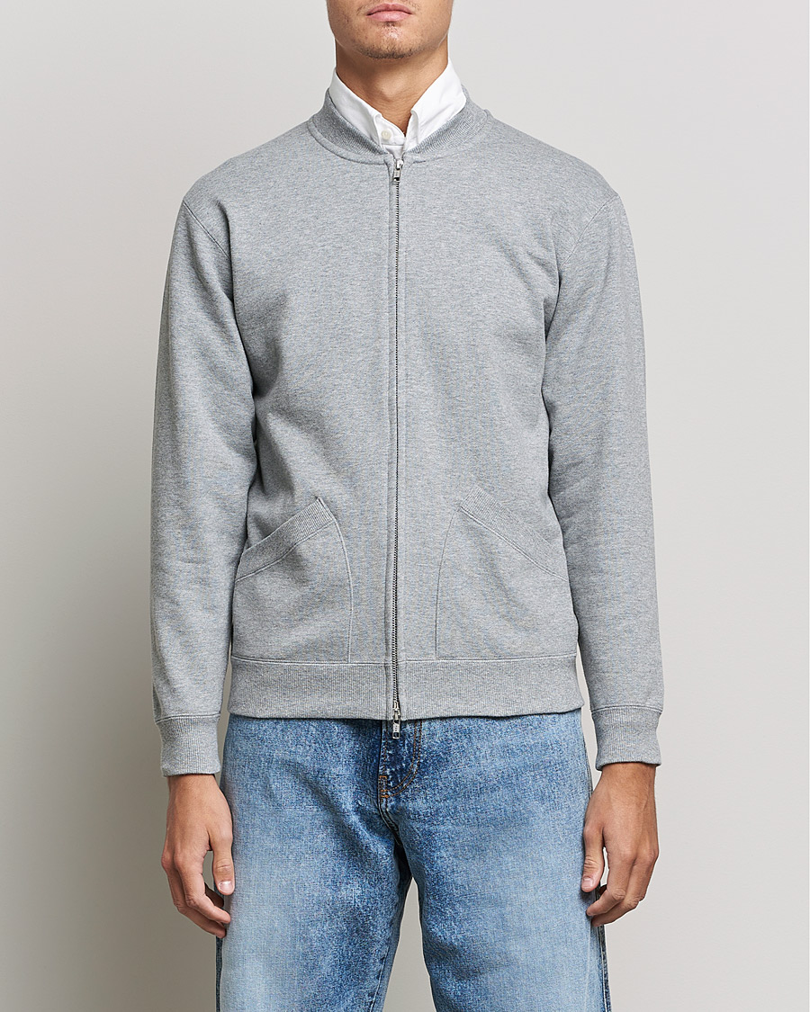 Homme | Pulls Et Tricots | BEAMS PLUS | Sweat Zip Cardigan Light Grey