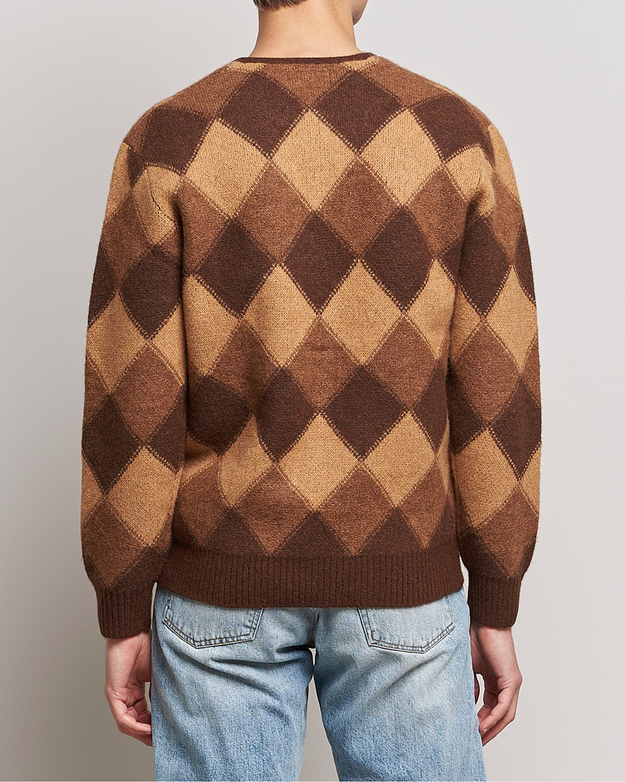 Homme | Pulls Et Tricots | BEAMS PLUS | Argyle Jacquard Cardigan Brown 