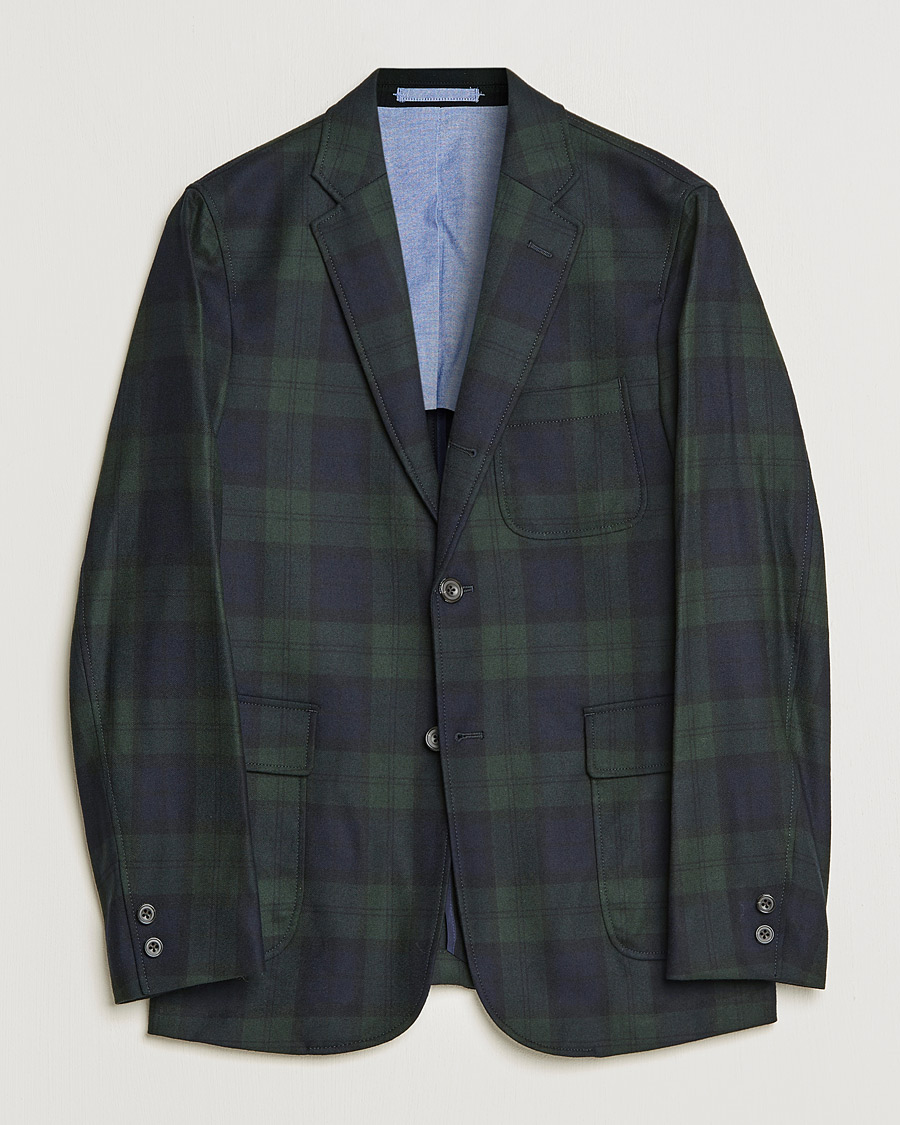 Homme | Blazers | BEAMS PLUS | Flannel Blazer Blackwatch