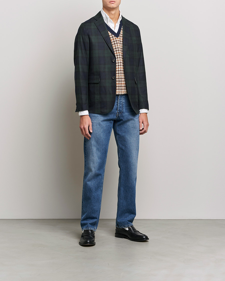 Homme | Blazers | BEAMS PLUS | Flannel Blazer Blackwatch