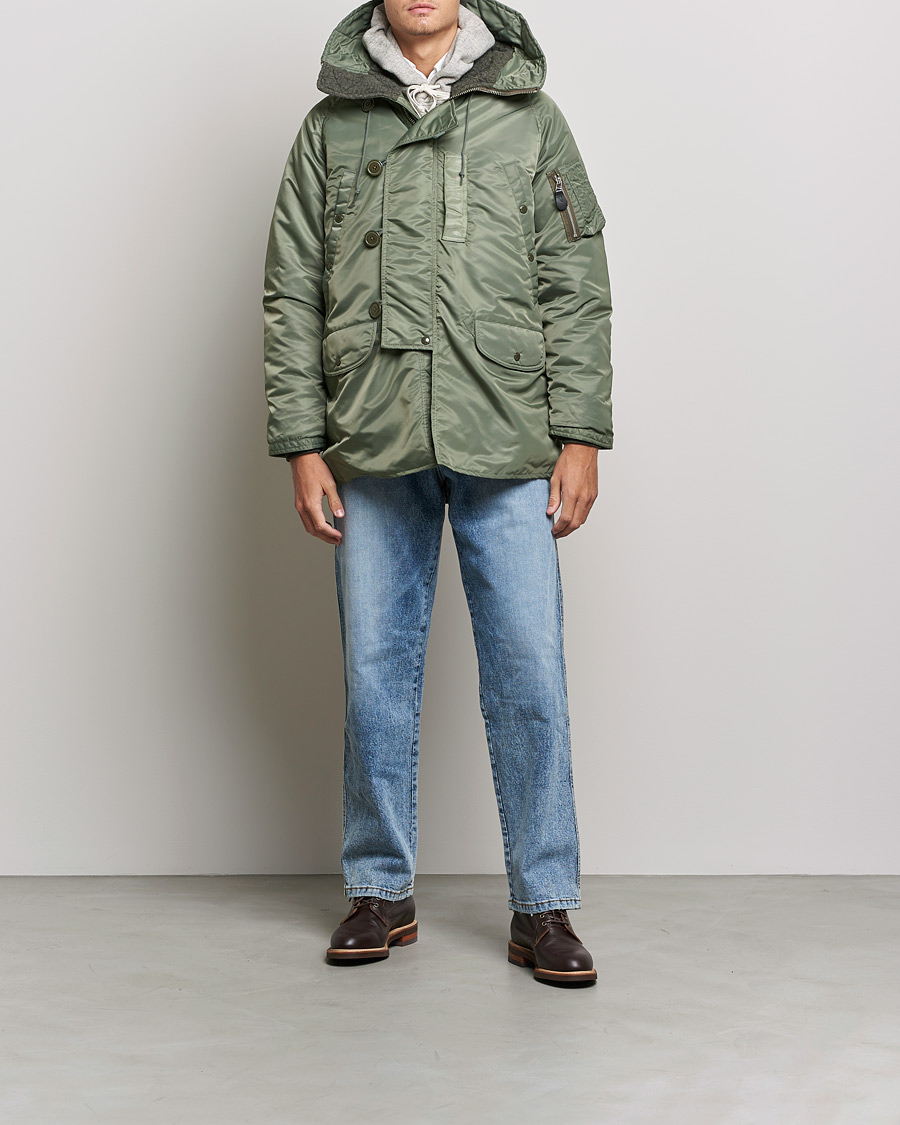 Homme | Manteaux Et Vestes | BEAMS PLUS | MIL Type N-3B Parka Sage