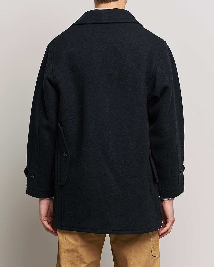 Homme | Manteaux Et Vestes | BEAMS PLUS | Heavy Melton Hunting Coat Navy