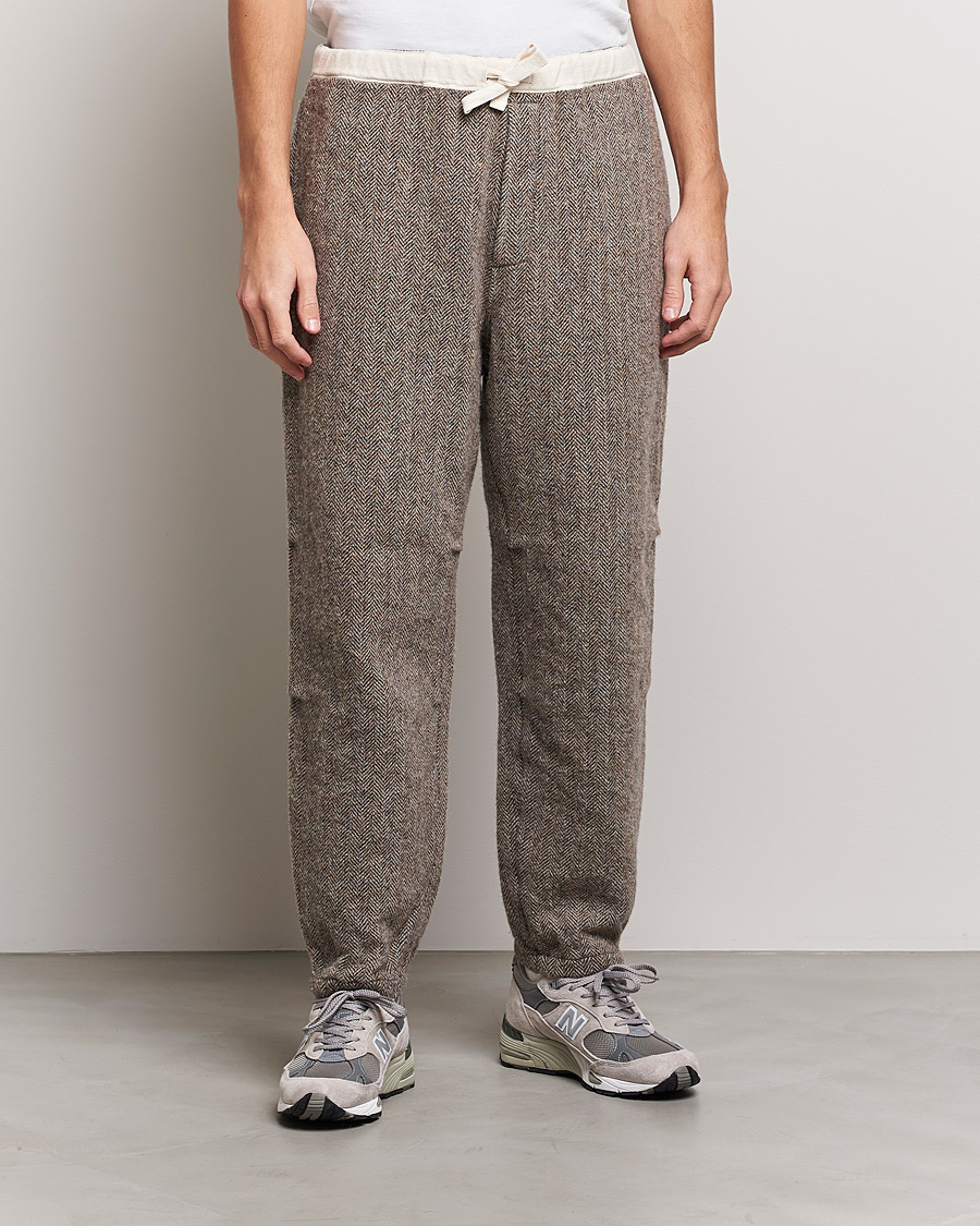 Homme | Pantalons | BEAMS PLUS | Gym Pants Wide Brown