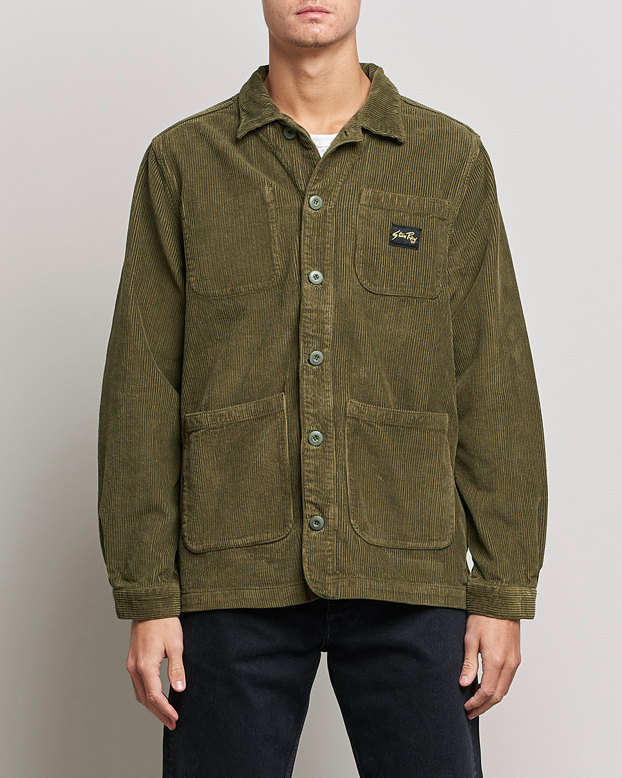 Homme | Manteaux Et Vestes | Stan Ray | Painters Cord Shirt Jacket Olive