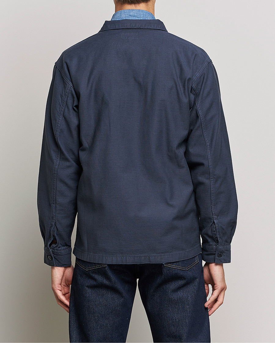 Homme | Chemises | Stan Ray | CPO Sateen Overshirt Navy