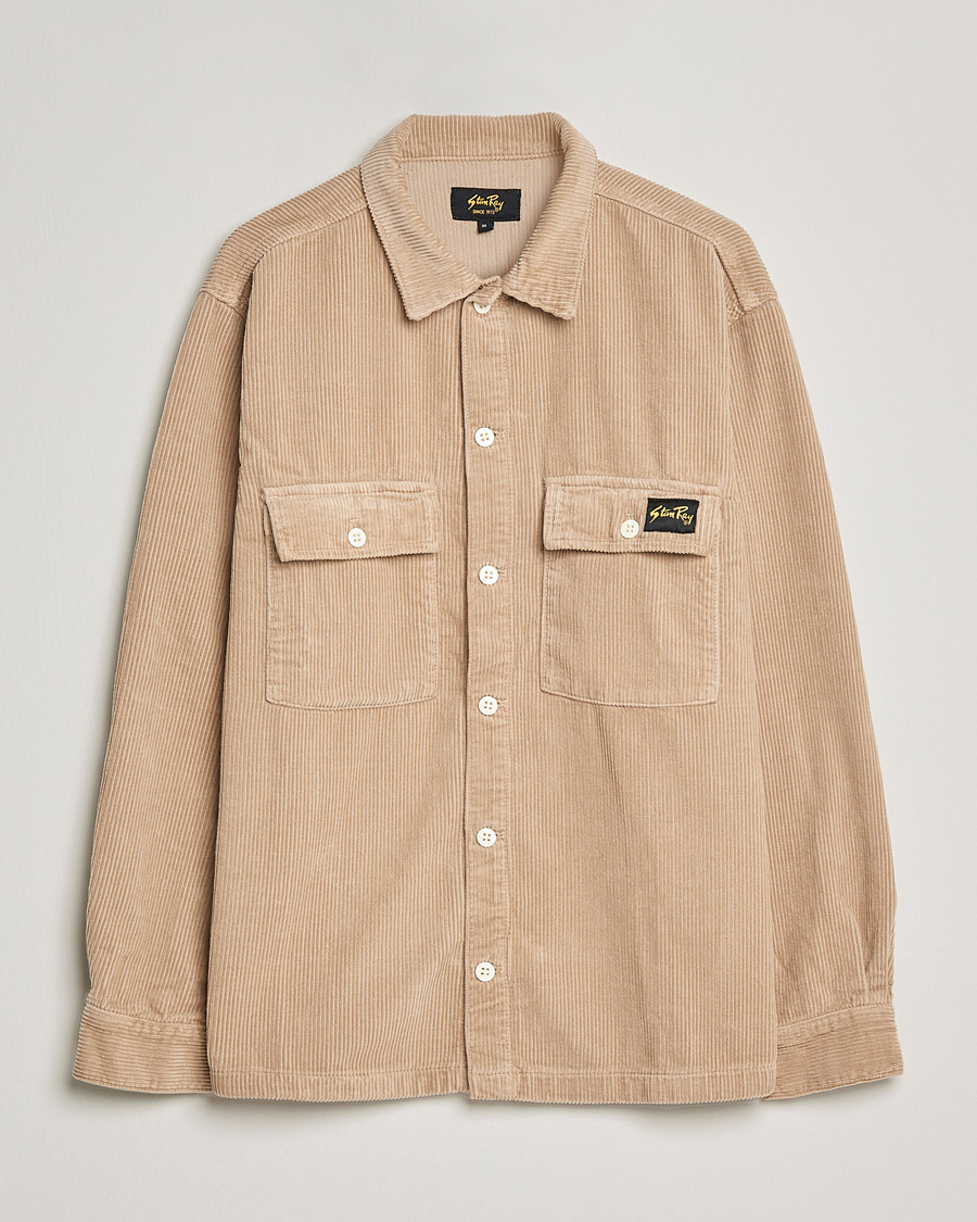 Homme | Chemises | Stan Ray | CPO Cord Overshirt Khaki