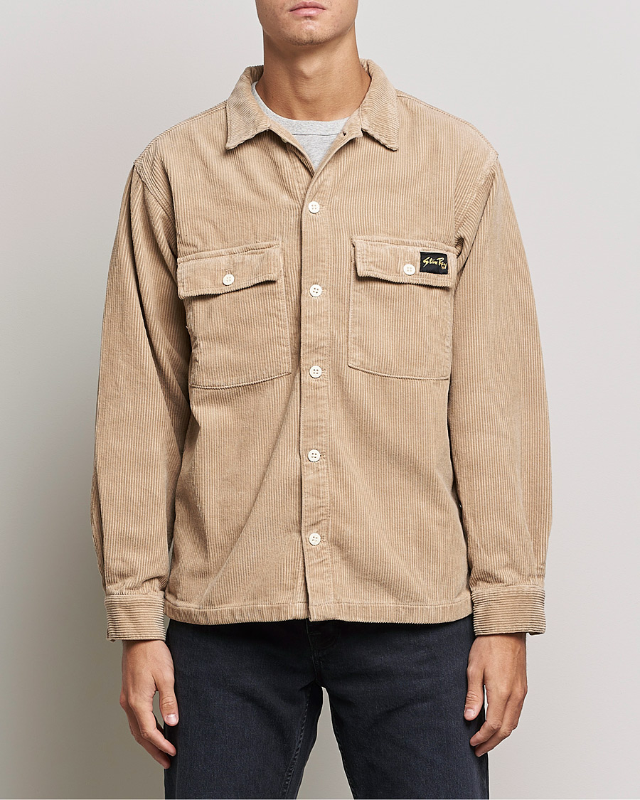 Homme | Chemises | Stan Ray | CPO Cord Overshirt Khaki