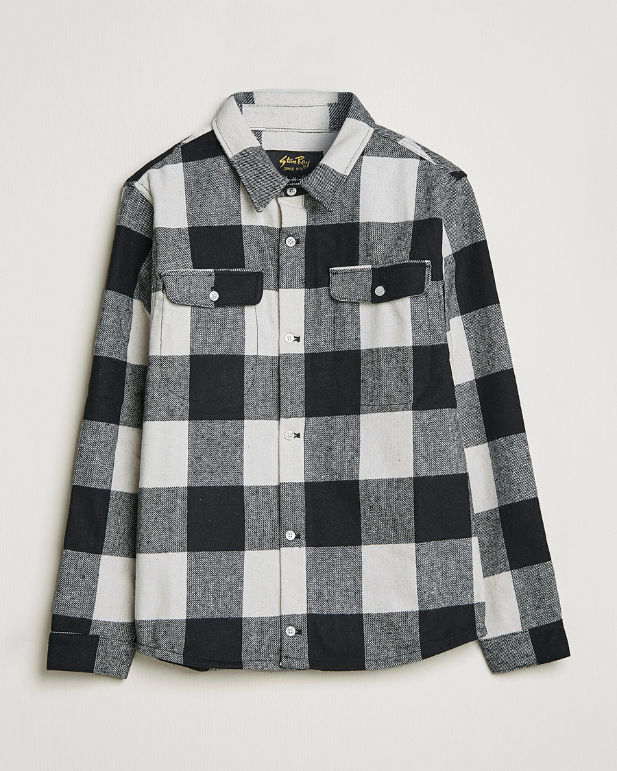 Homme | Chemises | Stan Ray | Checked Work Shirt Black/Natural