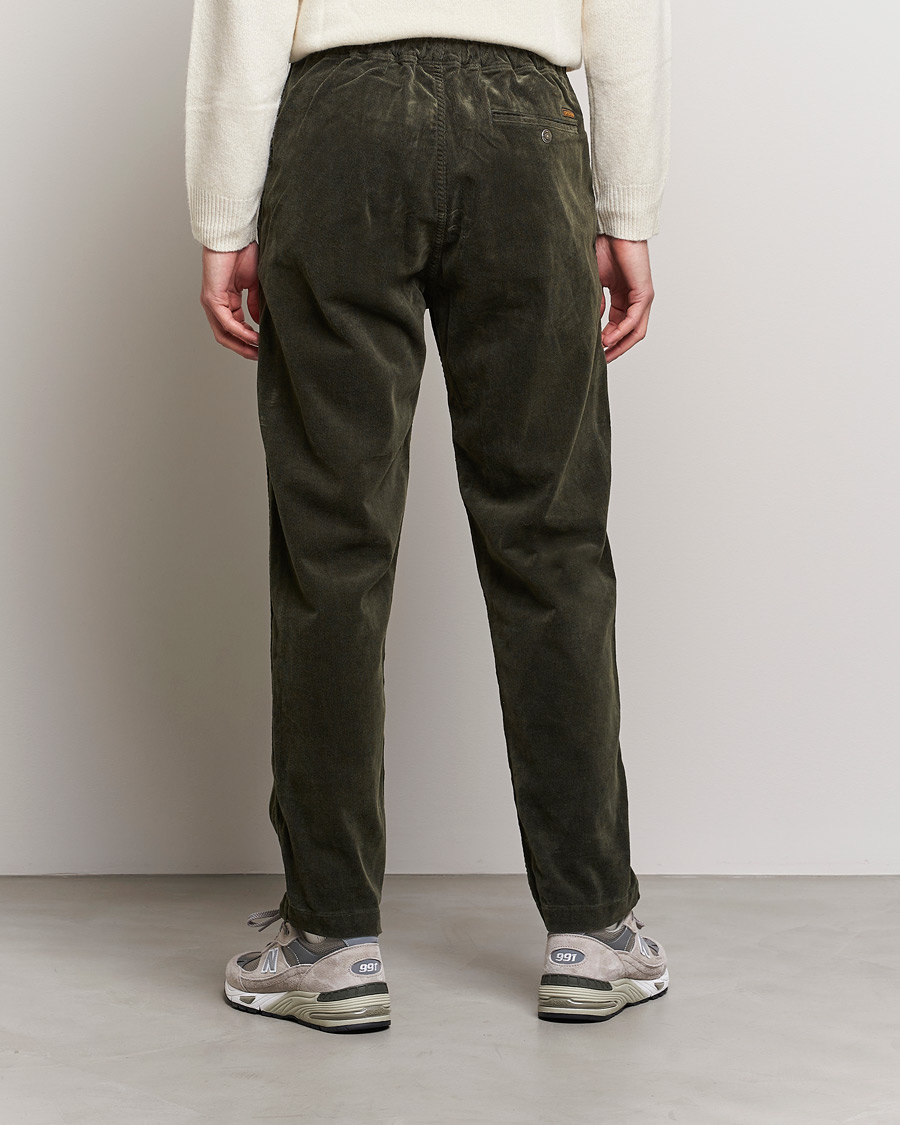 Homme | Pantalons | orSlow | New Yorker Corduroy Pants Army Green
